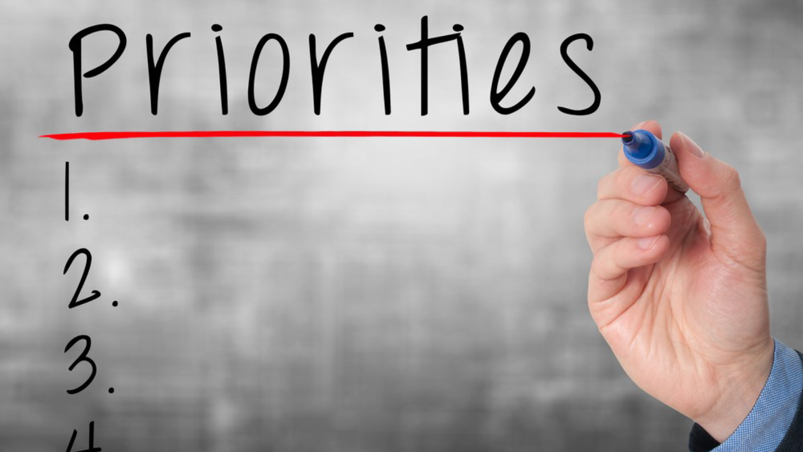 3 Facts About Priorities No One Wants to Admit